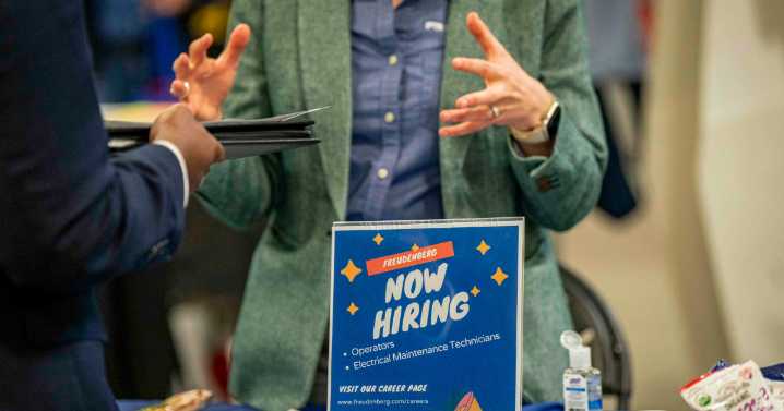 Job growth held steady in May, but new signs of economic trouble emerge