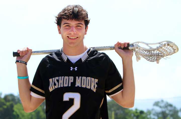 Teddy Kachris of Bishop Moore is boys lacrosse player of year