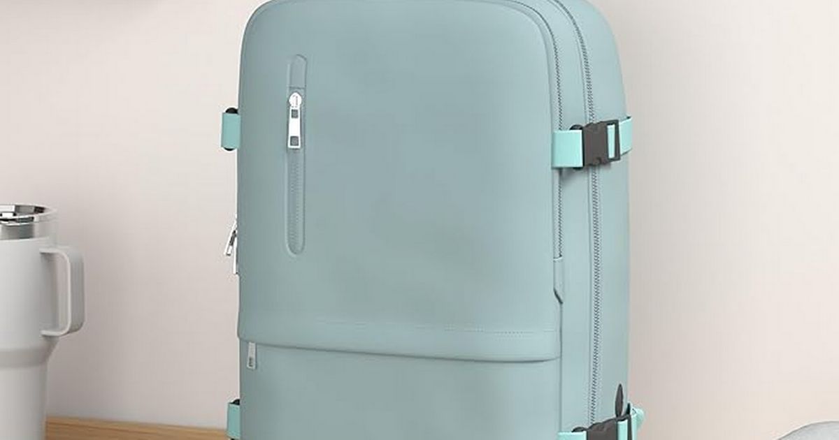 Ryanair-approved cabin bag that's 'well-designed' and 'waterproof' now under £20