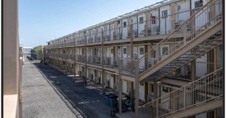 Deportees are being held in a converted shipping container in Djibouti, ICE says