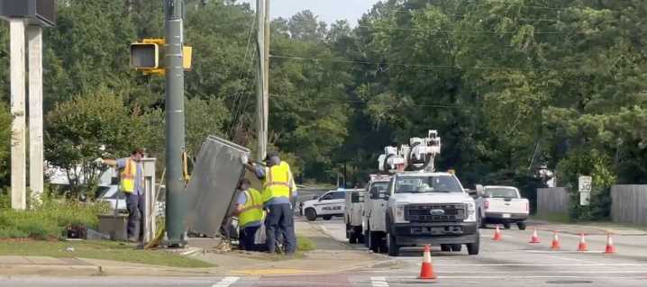 CPD: 1 person taken to hospital after Wednesday morning collision