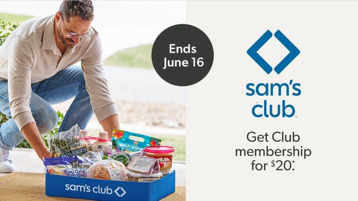The Sam’s Club $20 membership deal is back for June 2025