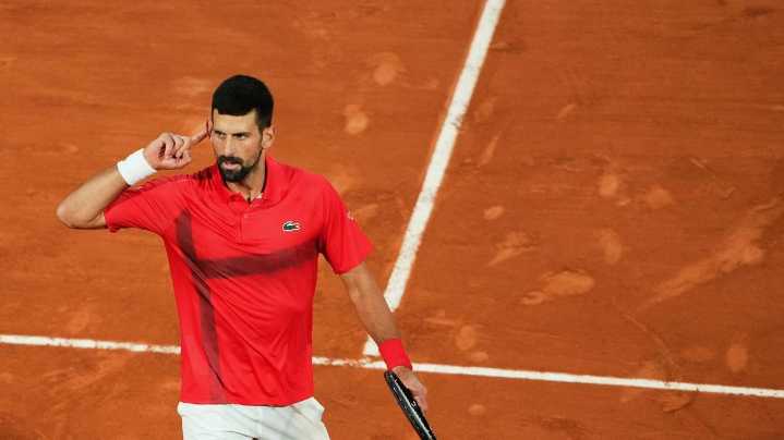 French Open: No. 1 Sinner plays Djokovic and defending champ Alcaraz faces Musetti in semis