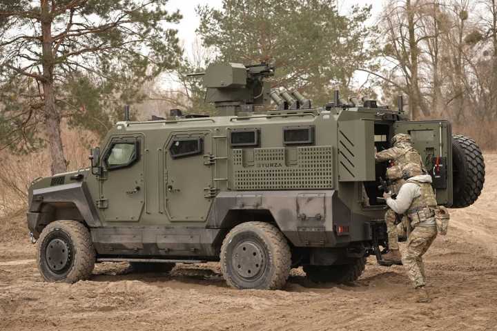 Ukraine OKs Gyurza-02 4×4 Armored Vehicle for Fielding