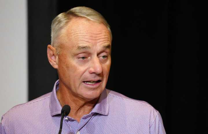 Manfred: MLB will propose automated ball-strike challenge system for 2026