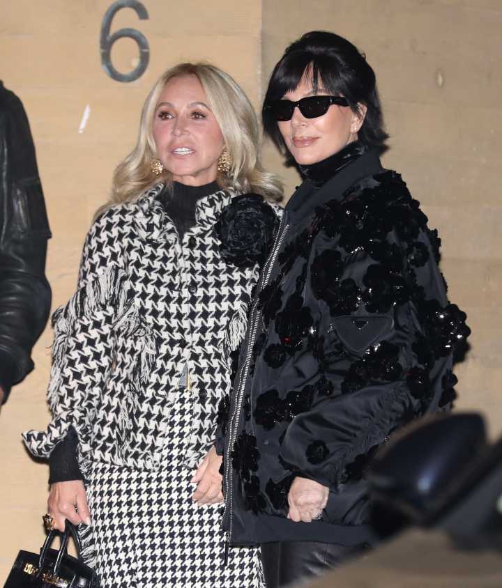 Kris Jenner Glows During Dinner After Viral Plastic Surgery Results