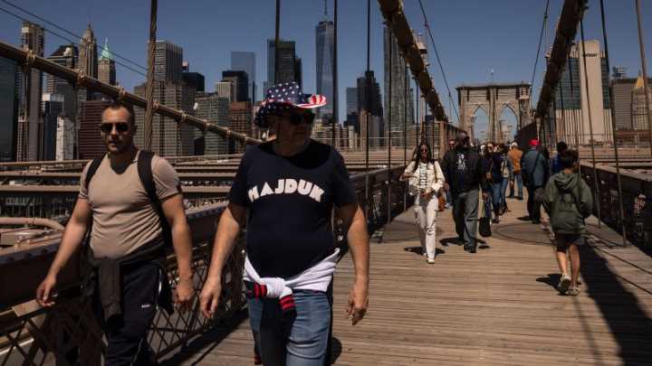 Fewer foreign tourists are visiting NYC. The city is feeling the pinch