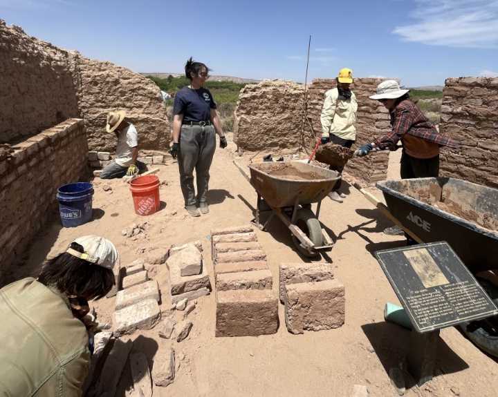 Ruins at Fort Selden Historic Site undergoing 'major preservation work'