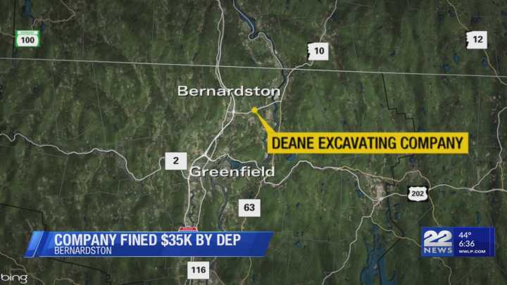 MassDEP fines Bernardston business for environmental violations