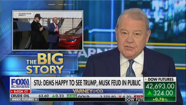Fox’s Varney: Tesla Rebounds, But Trump-Musk Feud Not Done Shifting Markets