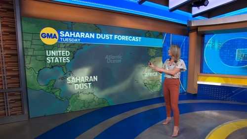 A colossal cloud of Sahara dust is en route to the US