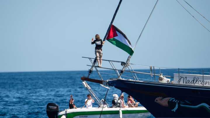 Israel vows to prevent an aid boat carrying Greta Thunberg and other activists from reaching Gaza