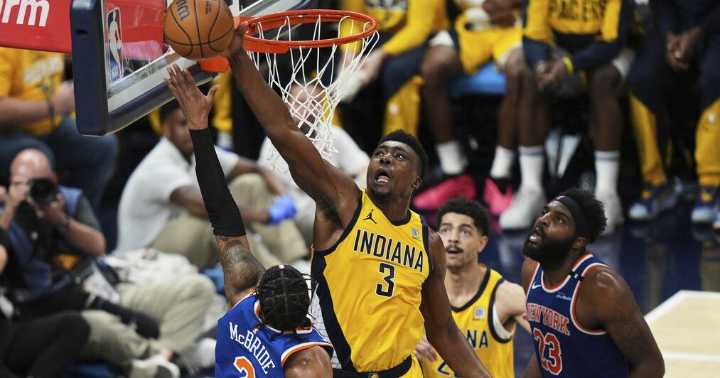 Pacers beat Knicks in Game 6 to advance to play Oklahoma City in the NBA Finals