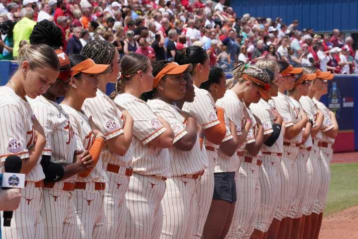 Texas vs. Texas Tech Game 1 CWS FREE STREAM today: How to watch softball College World Series