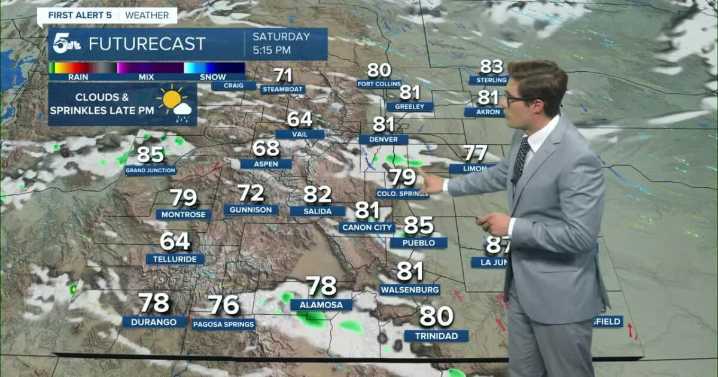 Get outdoors day has beautiful weather to get outdoors, storms return Sunday