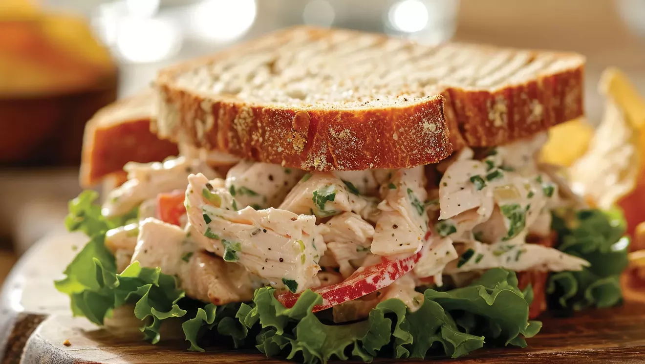 This chicken salad never fails to please