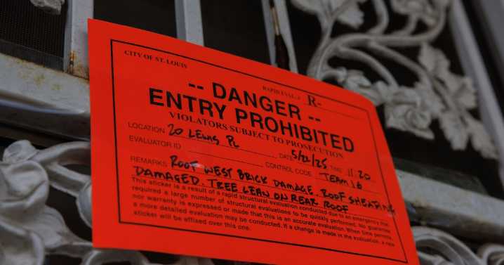 What safety assessment stickers mean for homeowners and renters affected by the tornado