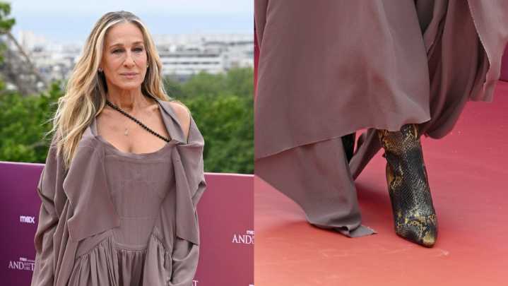 Celerities and Brands Showcasing the Snakeskin Shoe Trend [PHOTOS]