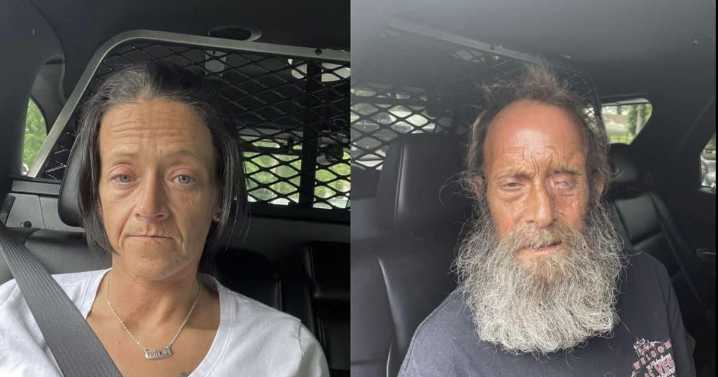 Two face drug charges after traffic stop