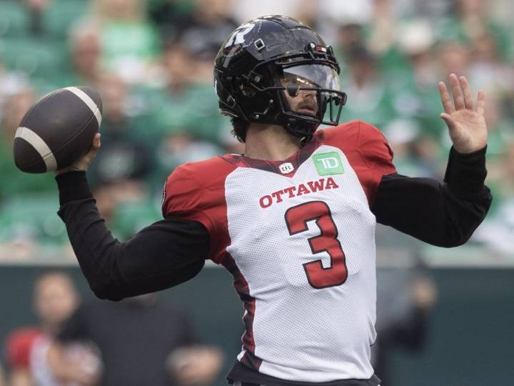 What we learned about the status of Redblacks QB Dru Brown