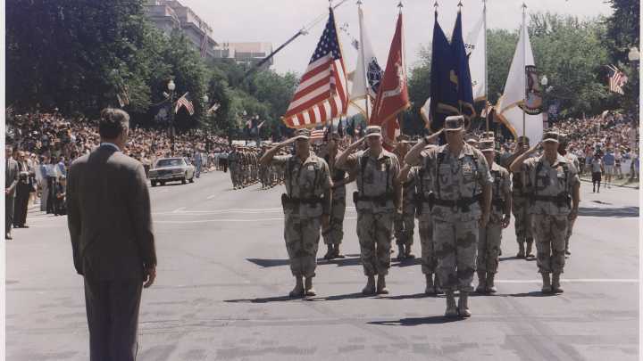 Army military parade, festival week-long celebration President Trump