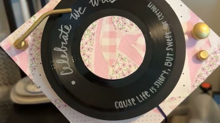 Gracie Andersen goes viral with unique graduation cap