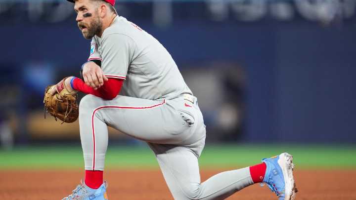 Used to playing through pain, even Harper knew it was time to sit down