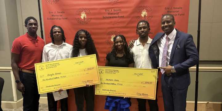 Two students receive scholarships in memory of 3rd grader killed in crash
