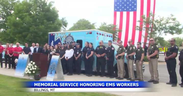 Billings welcomes EMS memorial tour honoring fallen responders nationwide