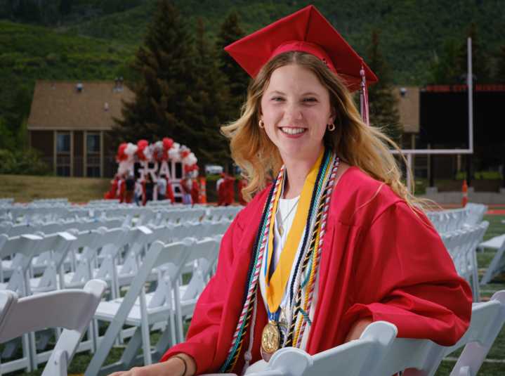 Park City High valedictorian balances academics, sports and arts