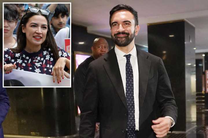 AOC endorses fellow Democratic socialist Zohran Mamdani for NYC mayor