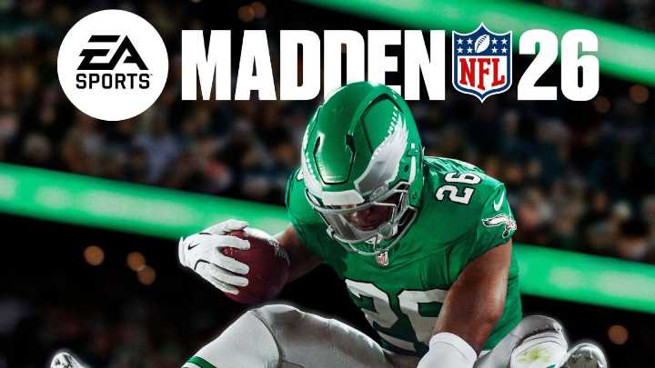 Eagles RB Saquon Barkley lands Madden cover with iconic leap