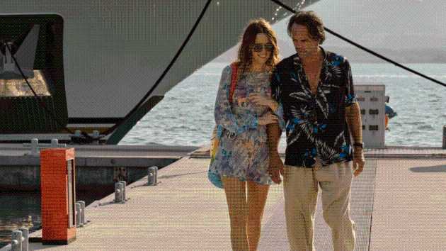 Walton Goggins says he and Aimee Lou Wood have no feud: 'I love this woman madly'