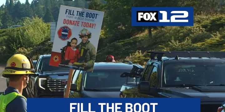 ‘Fill the Boot’: TVF&R firefighters raise money for Muscular Dystrophy Association