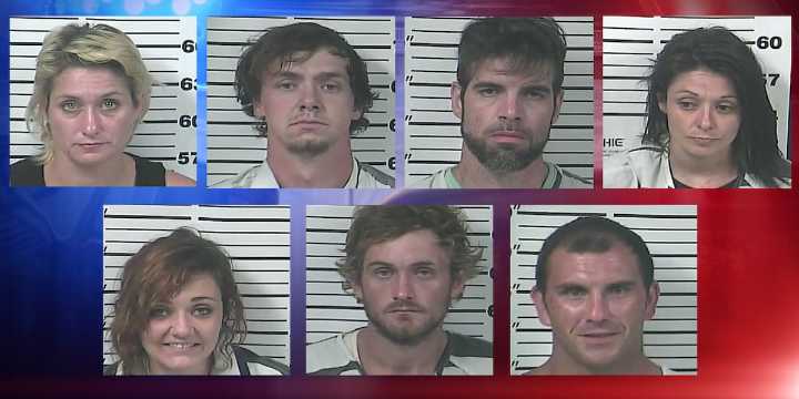 Seven people arrested, accused of working together in copper