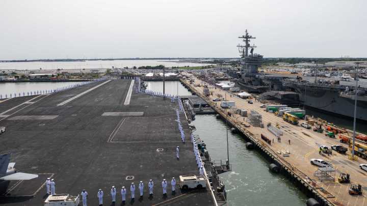 Morning Brief: USS Harry S. Truman and USS Stout Return After Intense 8