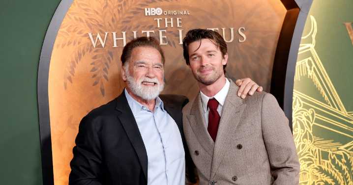 Arnold Schwarzenegger Calls Son Patrick's 'White Lotus' Nudity "Crazy"