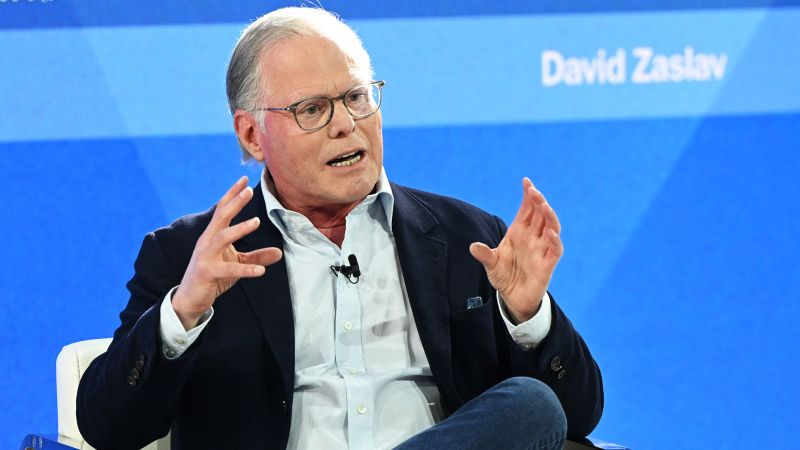 Warner Bros. Discovery shareholders reject CEO David Zaslav’s pay package