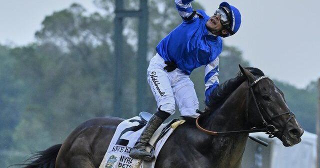 Sovereignty beats Journalism to win Belmont Stakes at Saratoga