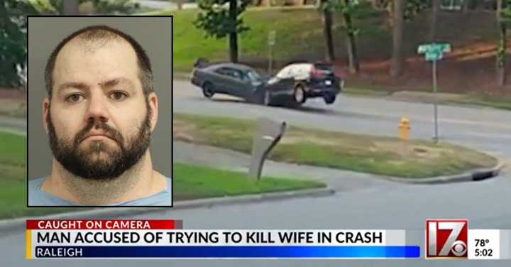 Man intentionally caused head-on car crash in an attempt to kill his wife: Police