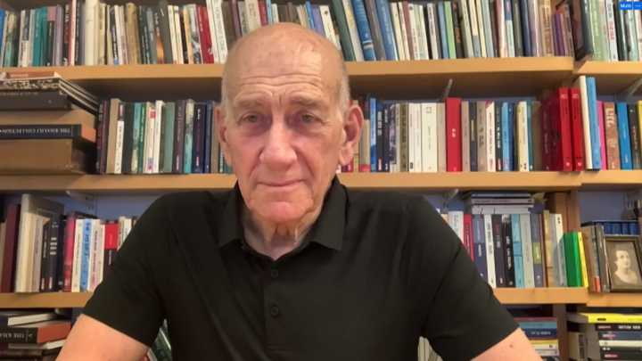 ‘Unnecessary war’ in Gaza must end, says former Israeli PM