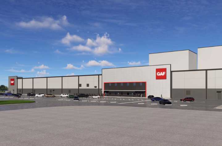 Roofing giant breaks ground on Newton plant