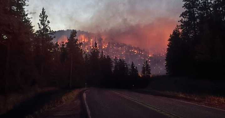 Banana Lake Fire has burned 900+ acres