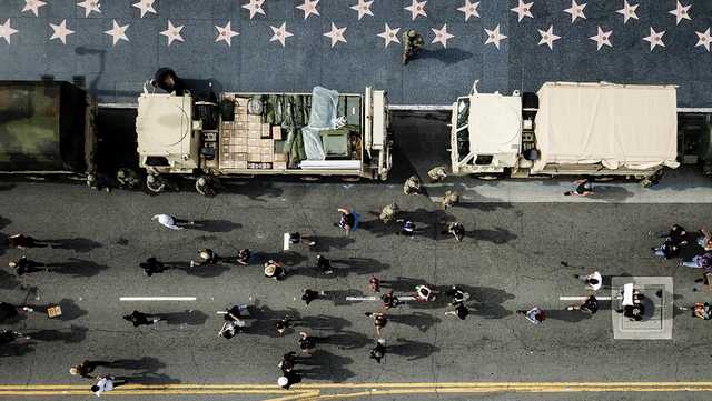 Past times the National Guard was deployed to LA