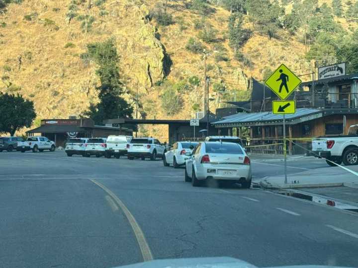 Sheriff's deputies shoot man wielding rifle on top of a roof in Kernville