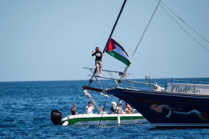 Humanitarian vessel carrying Greta Thunberg rescues four migrants at sea