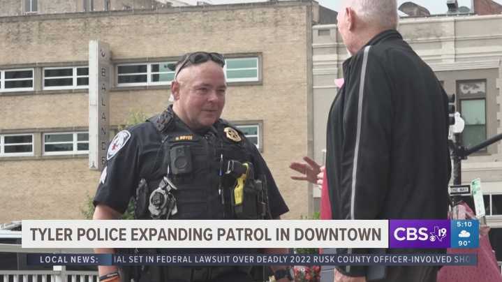 Tyler's downtown transformation leads to dedicated police beat officers
