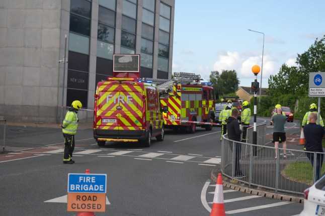 One person dead and child injured after gunman with ‘explosives on leg’ fires at Tesco