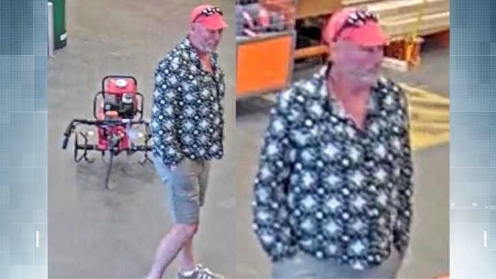 Lawn tool stolen from Saanich Home Depot