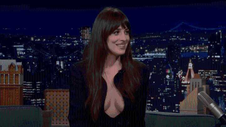 Dakota Johnson's distracting dress derails 'Tonight Show' interview